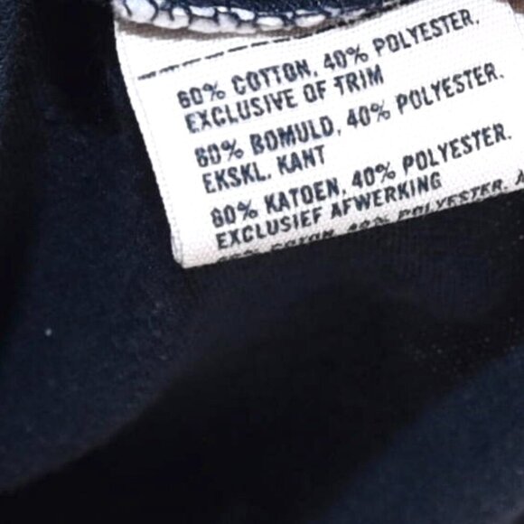 Abercrombie Navy Tee Kids XL Y2K Preppy Varsity - Picture 5 of 8